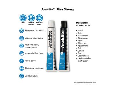 Araldite standard ultra forte, 15 ml, pack de 2 tubes - Image Standard - 4