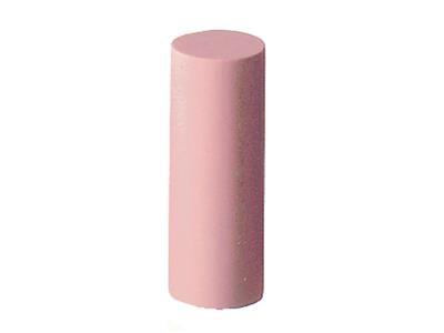 Meulette silicone cylindre, rose, grain extra fin, 7 x 20 mm, n° 1317, EVE - Image Standard - 1