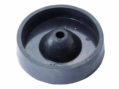 Embase caoutchouc T6 pour cylindre, diamètre 130 mm