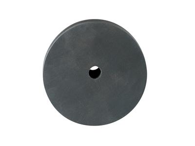 Meule silicone ronde, noire, grain moyen, 1,50  x 10 cm, n° 1139 EVE - Image Standard - 1