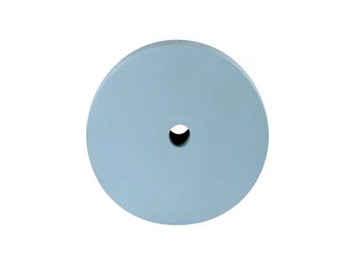 Meule silicone ronde, bleue, grain fin, 1,50  x 10 cm, n 1239 EVE
