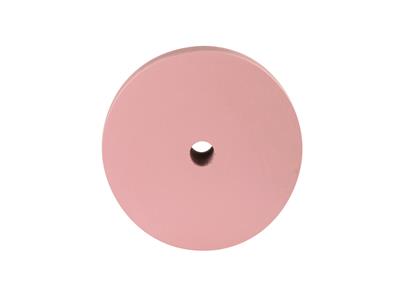 Meule silicone ronde, rose, grain extra-fin, 1,50  x 10 cm, n° 1339 EVE - Image Standard - 1