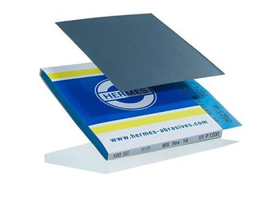Papier émeri bleu, grain 800 WS flex 16, 230 x 280 mm, Hermes Abrasifs - Image Standard - 1