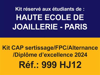 Kit HEJ Paris CAP sertissage/FPC/Alternance/diplôme d'excellence 2024 - Image Standard - 1