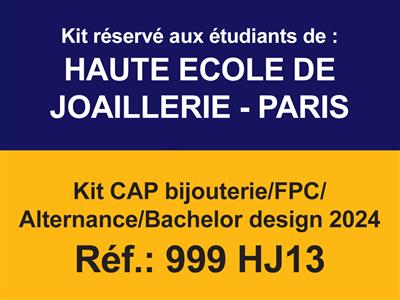 Kit HEJ Paris CAP bijouterie FPCAlternanceBachelor design 2024