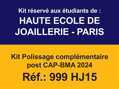 Kit HEJ Paris polissage complémentaire post CAP-BMA 2024 - Image Standard - 1
