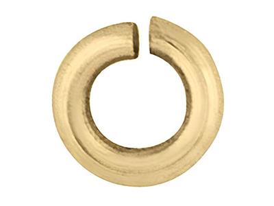 Anneau de bout 4 mm, Or jaune 18k