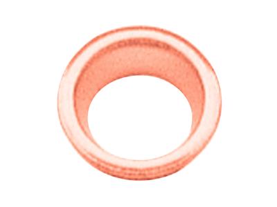 Bate conique 5 x 0,7 mm, pour pierre ronde de 4,3 mm, Or rouge 18k. Réf. 04450 - Image Standard - 1
