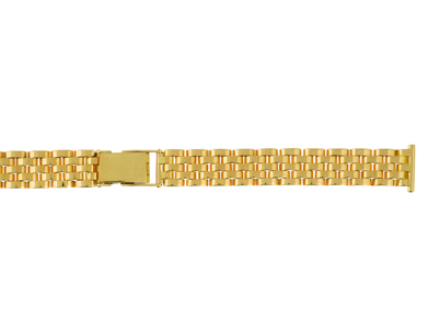 Bracelet montre Grain de Riz maille serrée 14 mm, Or jaune 18k. Réf. 9056 - Image Standard - 1