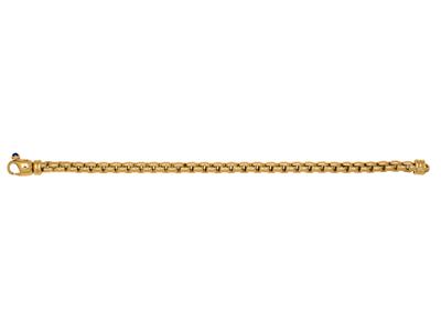 Bracelet Coque 5 mm, 20 cm, Or jaune 18k - Image Standard - 1