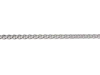 Chaîne maille Palmier 2,5 mm, 40 cm, Argent 925 - Image Standard - 2