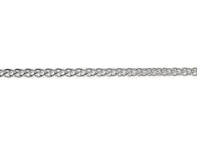 Chaîne maille Palmier 2,5 mm, 45 cm, Argent 925 - Image Standard - 2