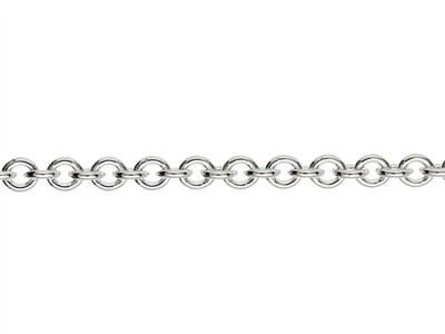 Chaîne maille Forçat 3,9 mm, 45 cm, Argent 925 - Image Standard - 2