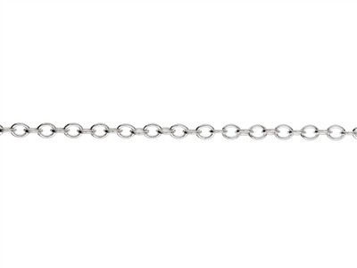 Chaîne maille Forçat 2,3 mm, 40 cm, Argent 925 - Image Standard - 2