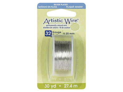 Fil Laiton anti-ternissement 0,32 mm, Artistic Wire de Beadalon
