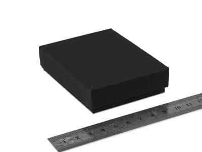 Boîte pour pendentif, Gomme noire - Image Standard - 3