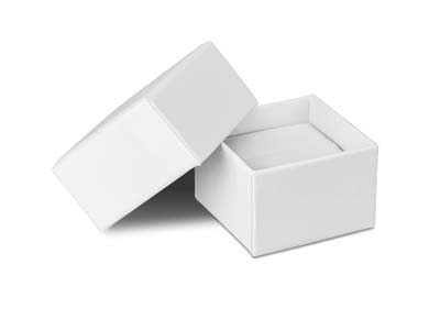 Boîte pour bague, Gomme blanche - Image Standard - 1