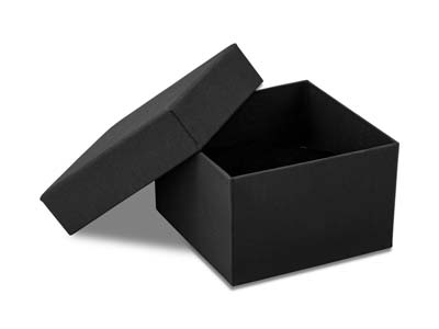Boîte pour bracelet rigide ou montre, Carton noir mat - Image Standard - 1