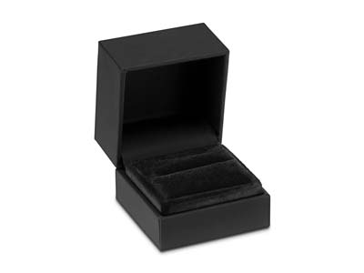 Ecrin pour bague Premium, Gomme noire - Image Standard - 1