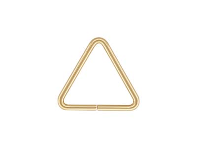 Anneau de bout triangle 10 mm, Gold filled, sachet de 5 - Image Standard - 1