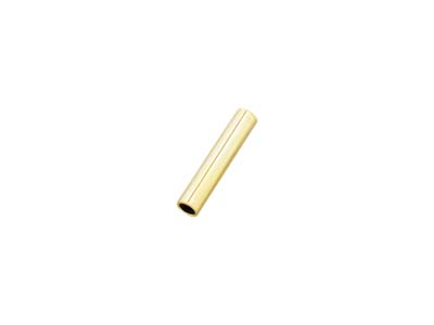Intercalaire tube 10 x 1,50 mm, Gold filled, sachet de 10 - Image Standard - 1