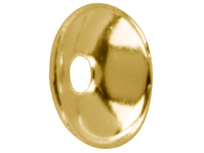 Calotte ordinaire 4 mm, Doré*, sachet de 25 - Image Standard - 1