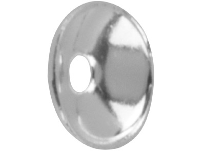 Calotte ordinaire 4 mm, Argenté*, sachet de 25 - Image Standard - 1